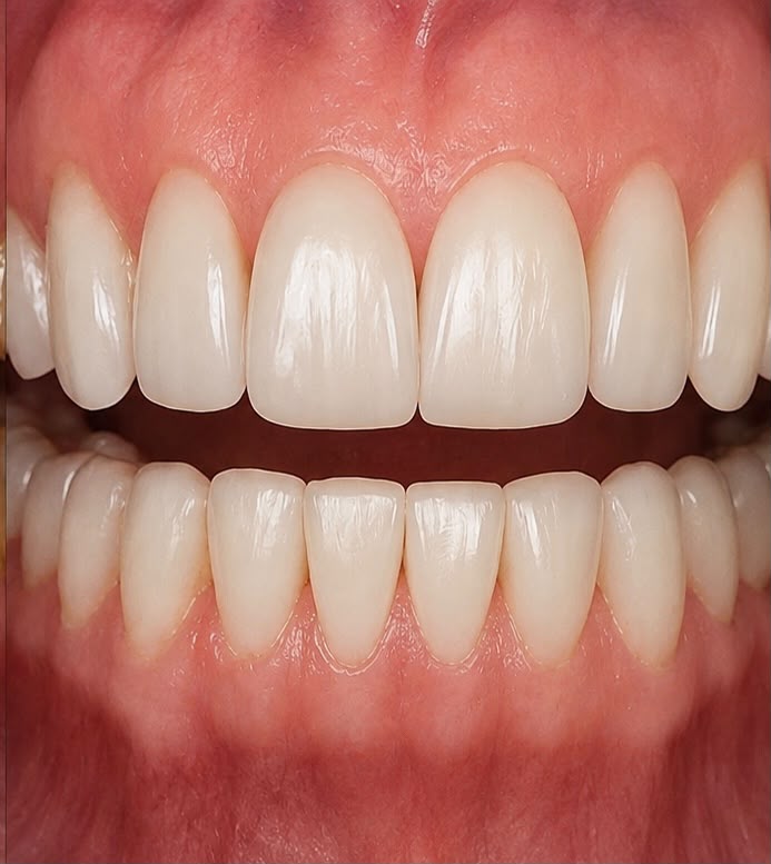 Patient's smile after treatment at Dentalii